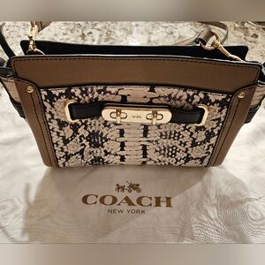 Coach Snakeskin Crossbody Bag